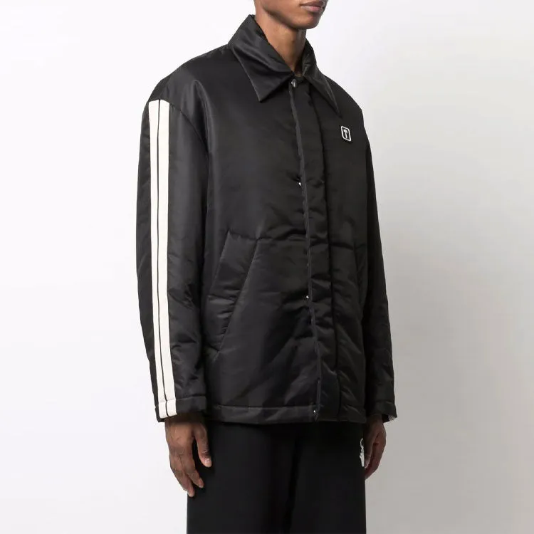 Palm Angels Patch Logo Puffer Blouson 'Black White' PMEA175F21FAB0011001 sold by KicksCrew product image thumbnail 3