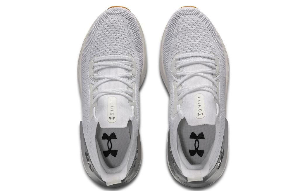 (WMNS) Under Armour Shift Tennis Shoes 'White Silver' 3027777-101 sold by KicksCrew product image thumbnail 4