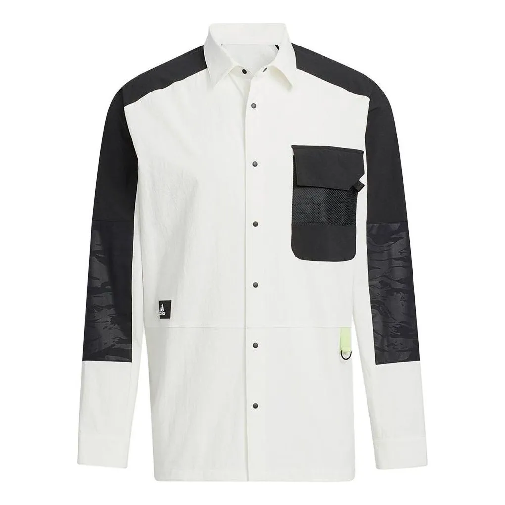 adidas Sport Jacket 'Whiet Black' HE5264 sold by KicksCrew