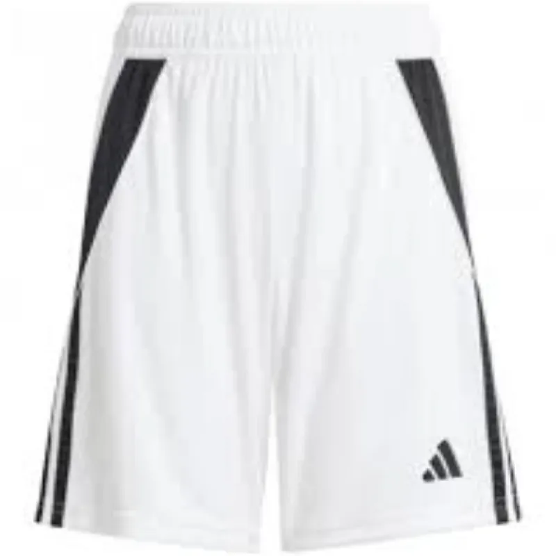 (GS) adidas Tiro 24 Shorts Asia Sizing 'White Black' IR9370 sold by KicksCrew