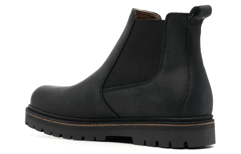 Birkenstock Stalon Natural Leather Nubuck 'Black' 1017317 sold by KicksCrew product image thumbnail 3