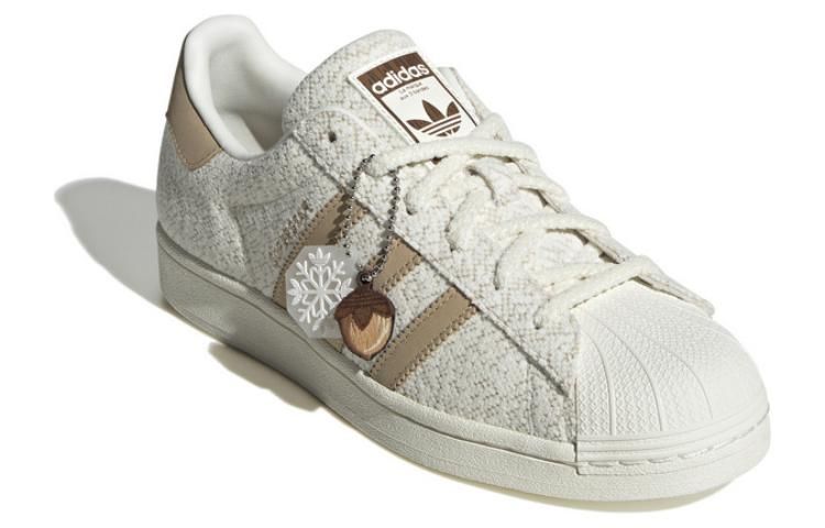 (WMNS) Adidas Originals Superstar 'White Khaki' IF3883 sold by KicksCrew product image thumbnail 3