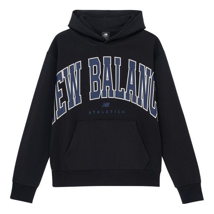 New Balance Athletics Warped Classics Sweat Hoodie 'Black' UT31550-BK sold by KicksCrew