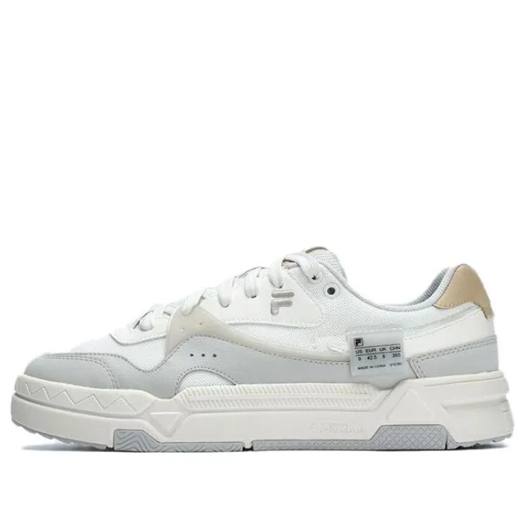 FILA FUSION Classic Skate Shoes 'White Grey' T12M322201FSA sold by KicksCrew