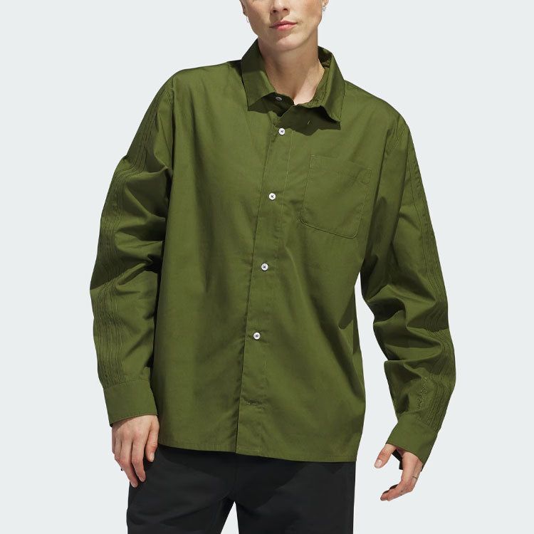 adidas Originals Shmoofoil Button Up 'Green White' IU0081 sold by KicksCrew product image thumbnail 5