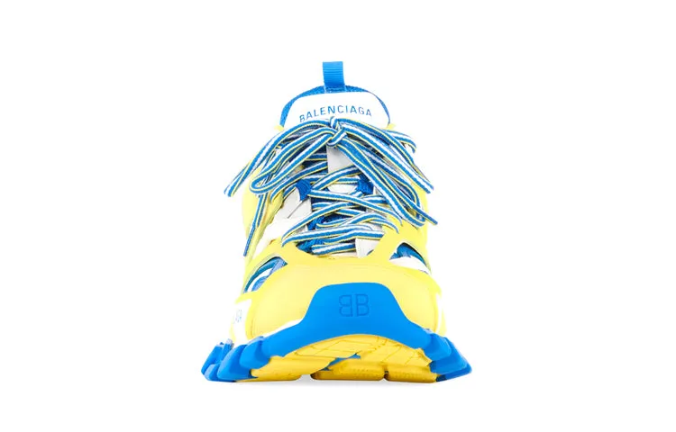 Balenciaga Track 1.0 LED Sneakers 'Yellow Blue' 555036W3AD37049 sold by KicksCrew product image thumbnail 3