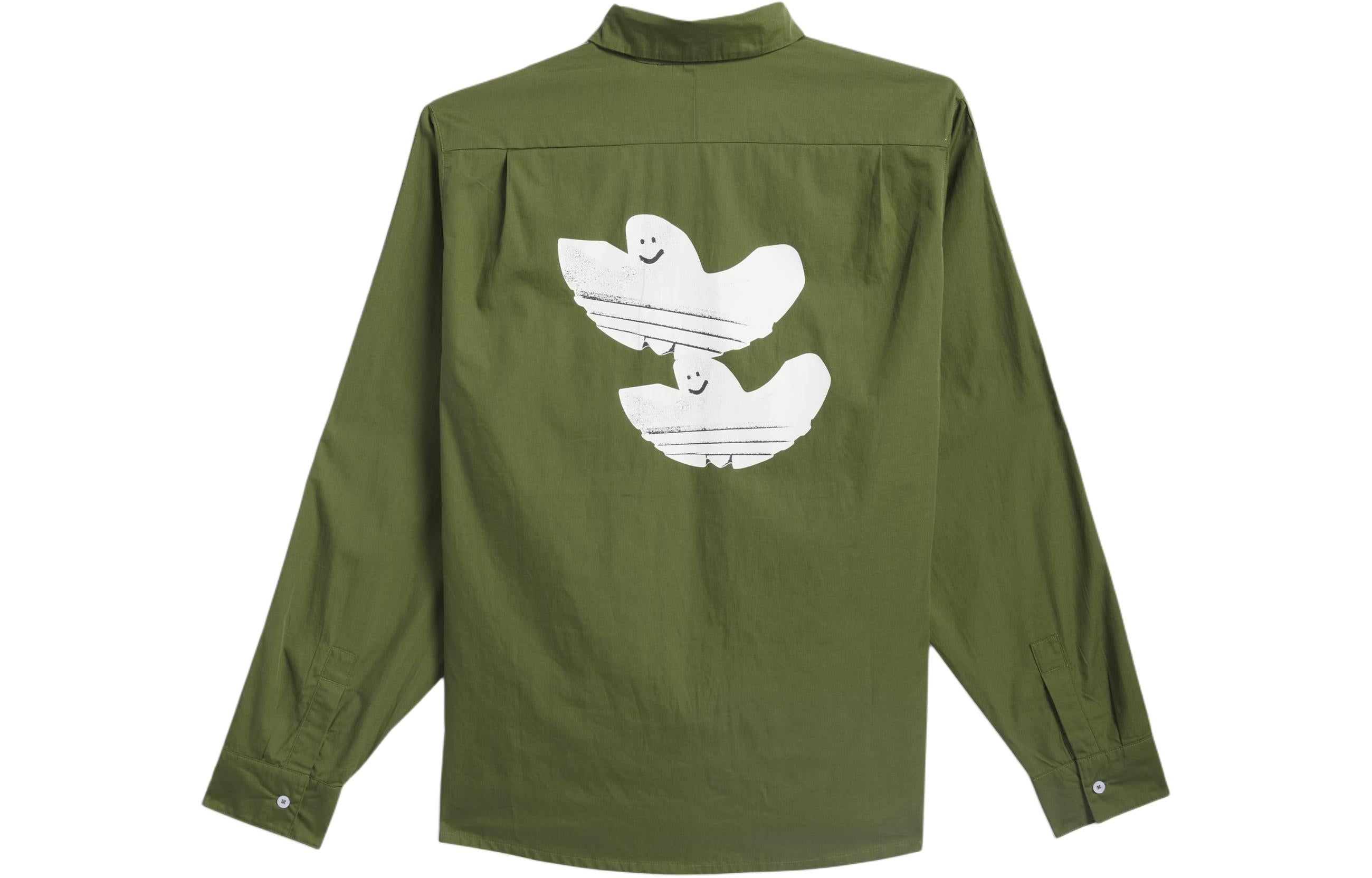adidas Originals Shmoofoil Button Up 'Green White' IU0081 sold by KicksCrew product image thumbnail 4