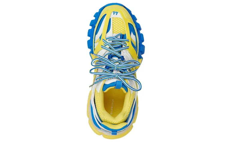 Balenciaga Track 1.0 LED Sneakers 'Yellow Blue' 555036W3AD37049 sold by KicksCrew product image thumbnail 4