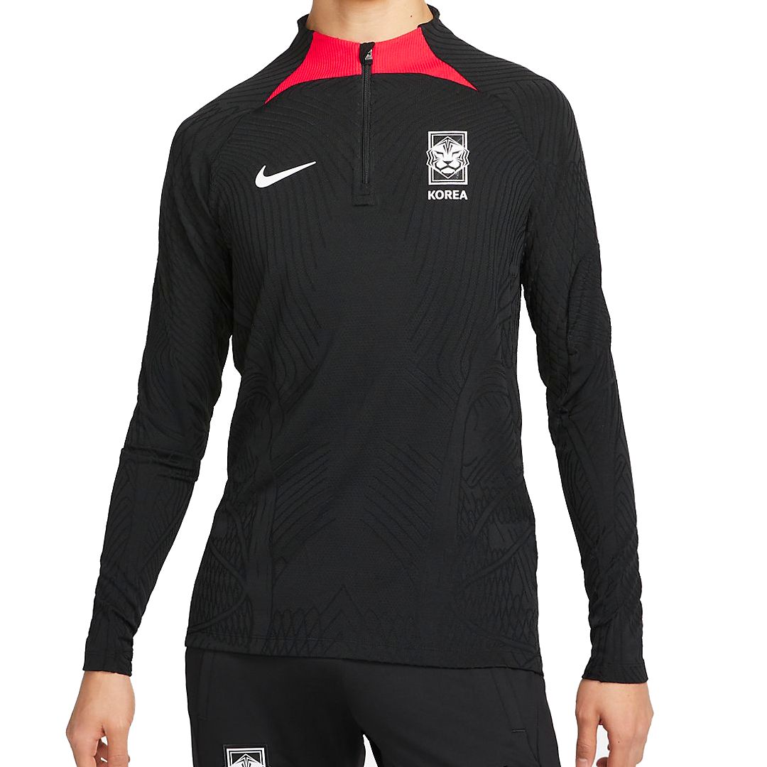 Nike Dri-FIT Korea Soccer Jersey 'Black Red' DN1197-010 sold by KicksCrew