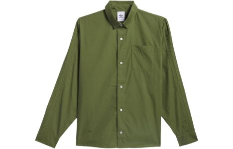 adidas Originals Shmoofoil Button Up 'Green White' IU0081 sold by KicksCrew