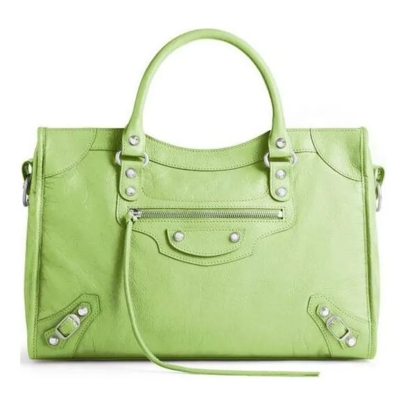 (WMNS) Balenciaga Le City Medium Bag 'Green' 7977862AA9S3210 sold by KicksCrew