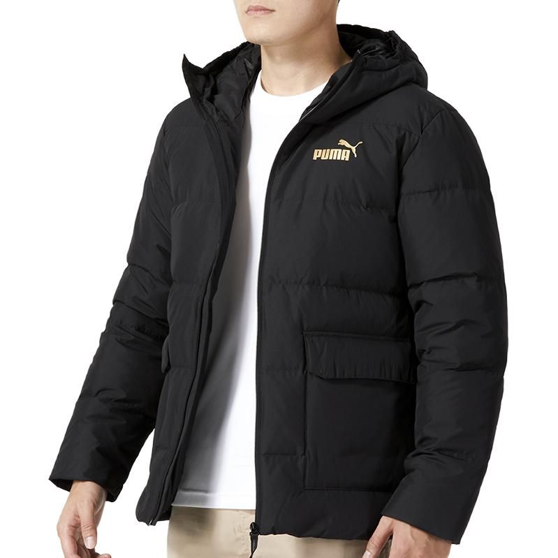 Puma Street Style Hoodie Down Jacket 'Black' 625633-01 sold by KicksCrew product image thumbnail 5