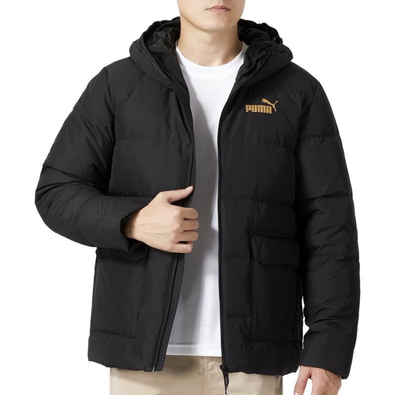 Puma Street Style Hoodie Down Jacket 'Black' 625633-01 sold by KicksCrew product image thumbnail 4