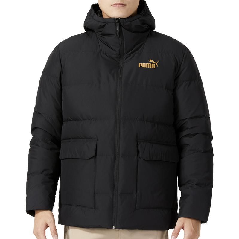 Puma Street Style Hoodie Down Jacket 'Black' 625633-01 sold by KicksCrew product image thumbnail 3