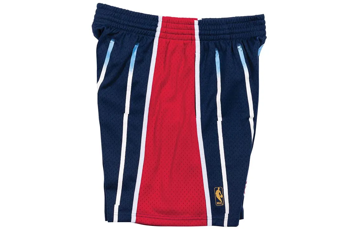 Mitchell & Ness NBA Swingman Shorts Houston Rockets Road 1996-97 'Navy White' SMSHGS18234-HRONAVY96 sold by KicksCrew product image thumbnail 4
