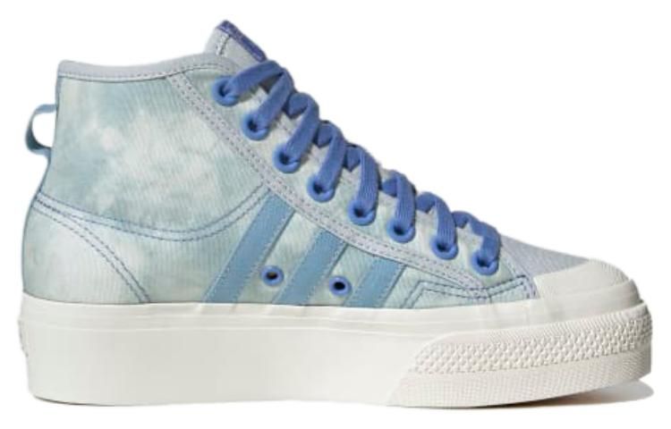 (WMNS) adidas Nizza Platform Mid 'Acid Wash - Blue Fusion' HQ4327 sold by KicksCrew product image thumbnail 2