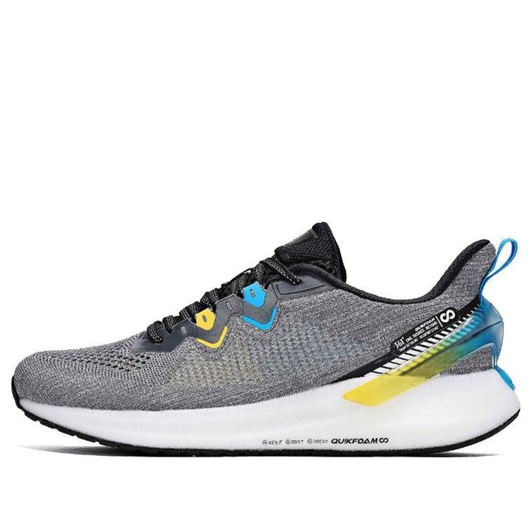 スニーカー ARIA DG CUSHION RUNNER 361 QU!K Energy Reversal Running Shoes 'Grey Yellow