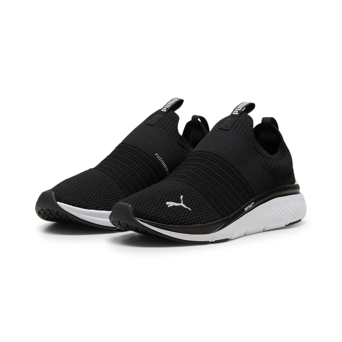 (WMNS) PUMA Softride Pro Echo Slip-On 'Black White' 309982-02 sold by KicksCrew product image thumbnail 3