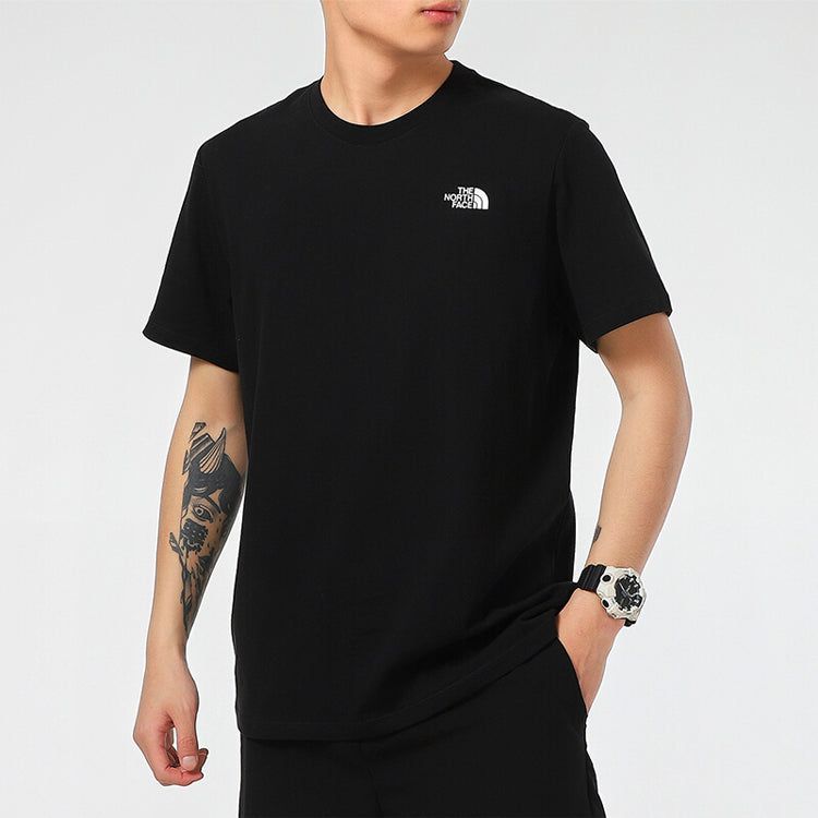 THE NORTH FACE Logo Graphic T-Shirt 'Black' NF0A5JTT-JK3 sold by KicksCrew product image thumbnail 5