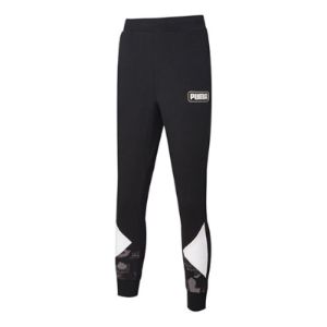Puma Rebel Camo AOP Sweatpants 'Black' 585022-01 sold by KicksCrew