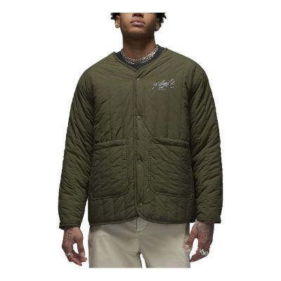 Air Jordan Flight Heritage Reversible Jacket 'Green' DX4349-045 sold by KicksCrew