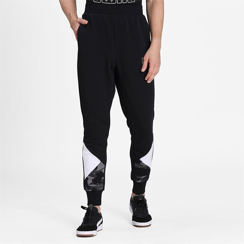 Puma Rebel Camo AOP Sweatpants 'Black' 585022-01 sold by KicksCrew product image thumbnail 3