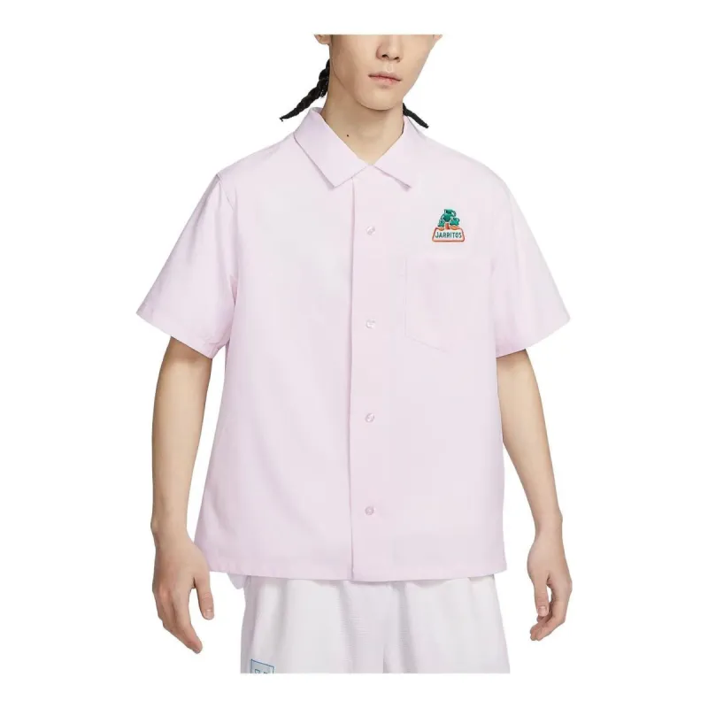 Nike SB x Jarritos Bowling Button Up Shirt (Asia Sizing) 'Pearl Pink' DV9078-664 sold by KicksCrew