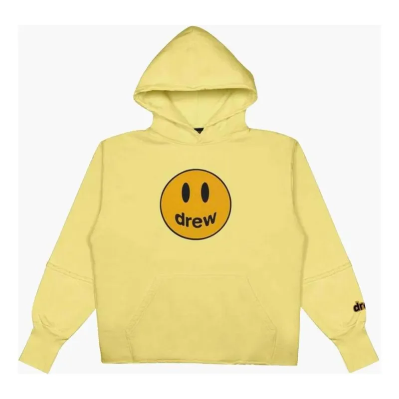 Drew House Mascot Oversized Hoodie 'Light Yellow' DR-SS21-114 sold by KicksCrew