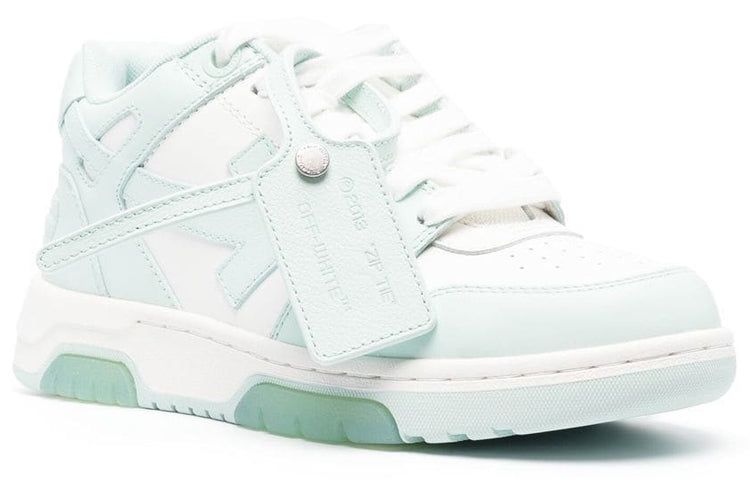 (WMNS) Off-White Out Of Office Low-Top Sneaker 'White Teal' OWIA259F22LEA0010151 sold by KicksCrew product image thumbnail 2