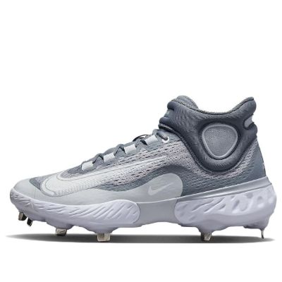 Nike Alpha Huarache Elite 4 Mid 'Wolf Grey White' DJ6520-012 sold by KicksCrew