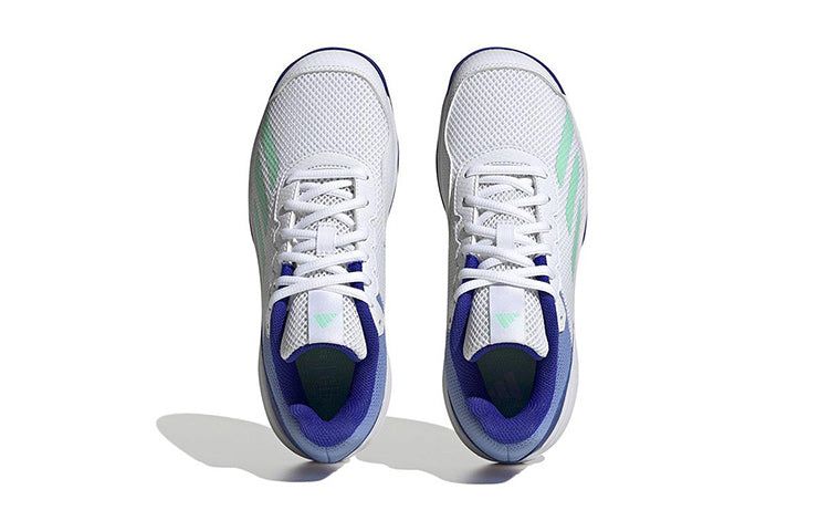 (GS) adidas Courtflash Tennis 'White Lucid Blue' HP9715 sold by KicksCrew product image thumbnail 4
