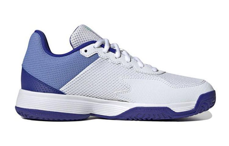 (GS) adidas Courtflash Tennis 'White Lucid Blue' HP9715 sold by KicksCrew product image thumbnail 2