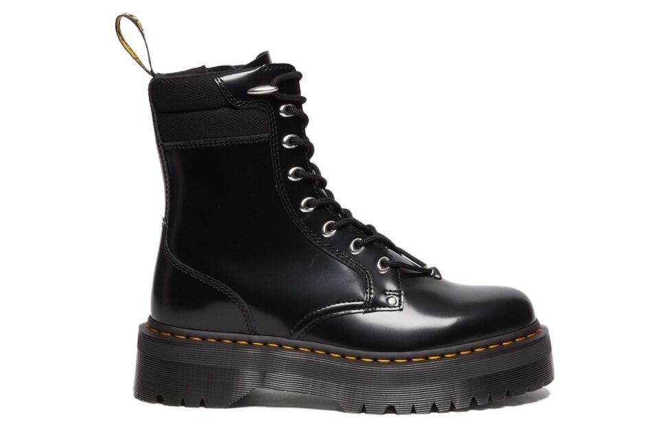 Dr.Martens Jadon II Boot Hardware Buttero Leather Platforms Boots 'Black' 30932001 sold by KicksCrew product image thumbnail 2
