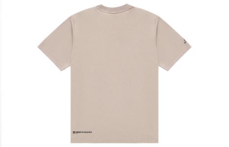 New Balance Logo Print Tee 'Beige Black' 5ED12093-LBE sold by KicksCrew
