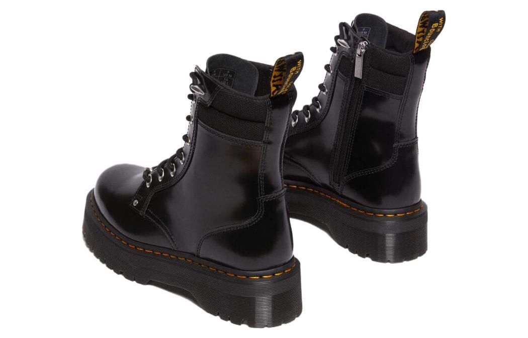 Dr.Martens Jadon II Boot Hardware Buttero Leather Platforms Boots 'Black' 30932001 sold by KicksCrew product image thumbnail 4