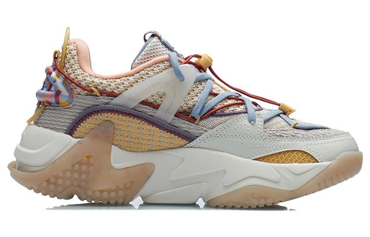(WMNS) Li-Ning Counterflow WuXing Fashion Show 'Beige Tan' AGLR172-3 sold by KicksCrew product image thumbnail 2