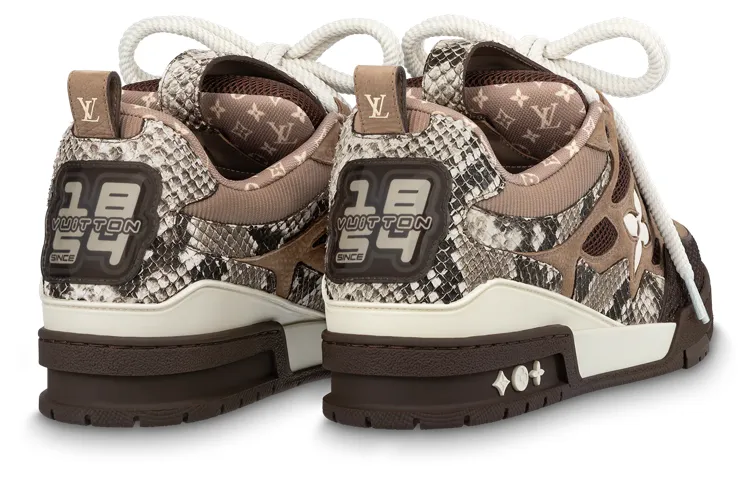 LOUIS VUITTON Skate Sneakers 'Brown' 1ABMG5 sold by KicksCrew product image thumbnail 3