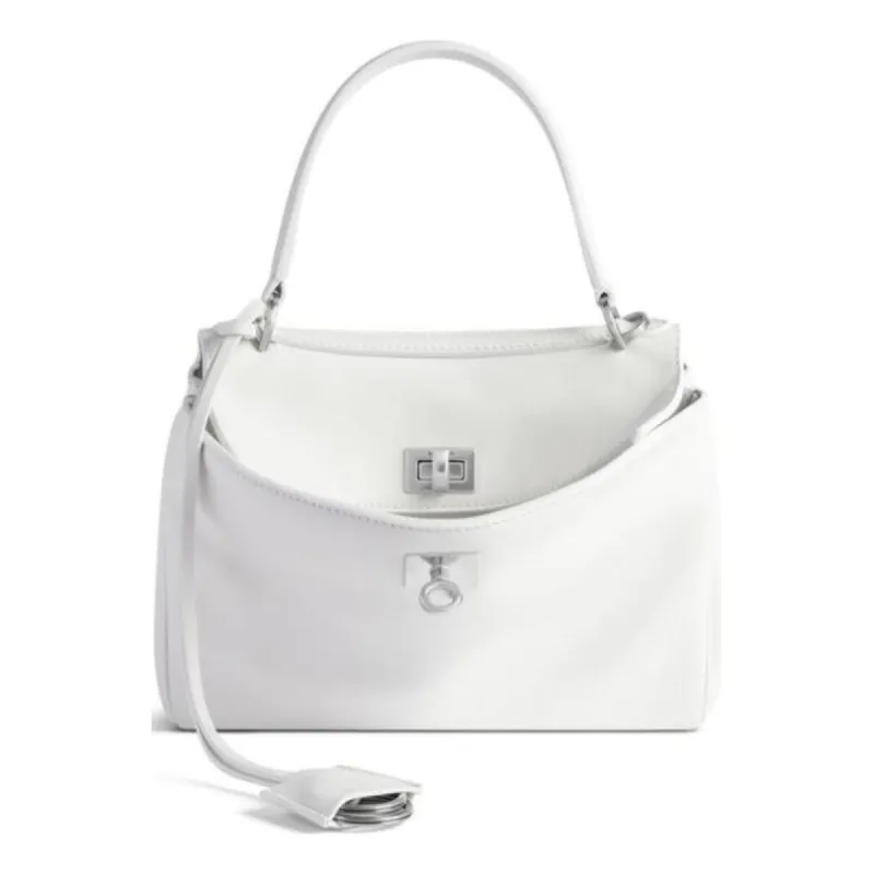 (WMNS) Balenciaga Rodeo Mini Handbag 'White' 7954562AA4U9001 sold by KicksCrew