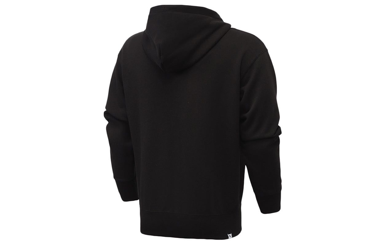 Puma Downtown Hooded Jacket 'Black White' 531427-01 sold by KicksCrew product image thumbnail 2