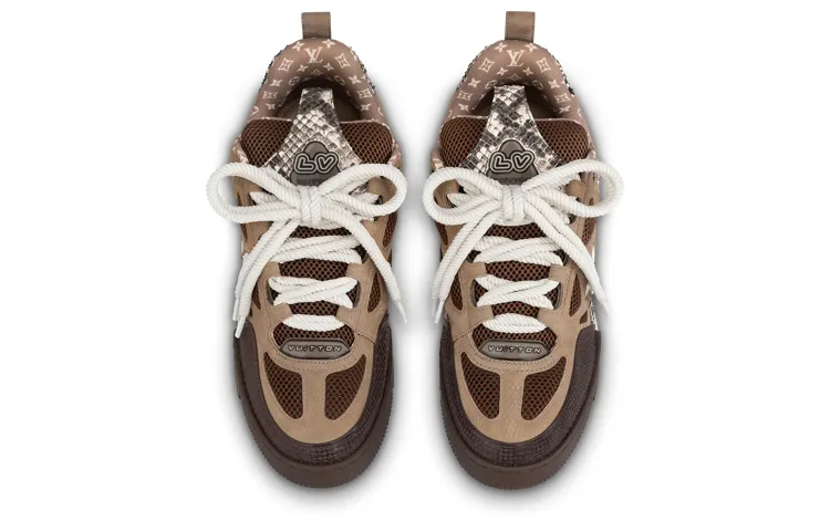 LOUIS VUITTON Skate Sneakers 'Brown' 1ABMG5 sold by KicksCrew product image thumbnail 2