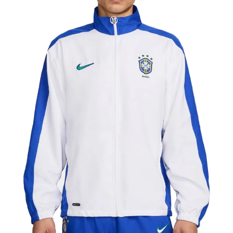 Nike Brazil 1998 Reissue Football Replica Tracksuit Jacket 'White Lyon Blue'  FZ6681-100 sold by KicksCrew
