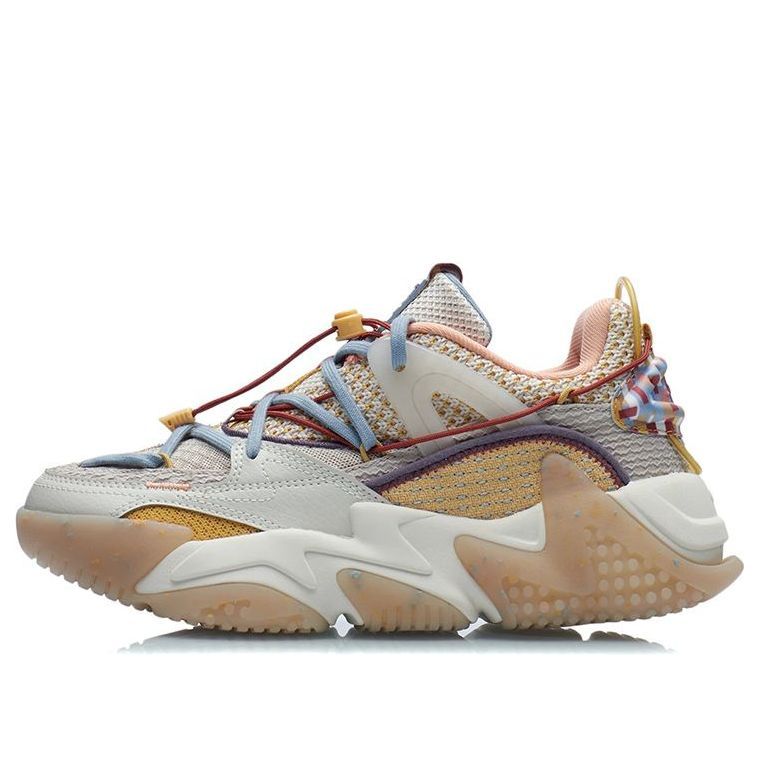 (WMNS) Li-Ning Counterflow WuXing Fashion Show 'Beige Tan' AGLR172-3 sold by KicksCrew