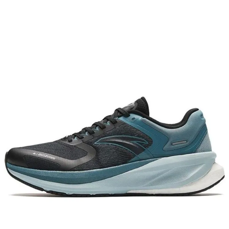 ANTA Running Series Sneakers 'Black Teal' 112345535-4 sold by KicksCrew