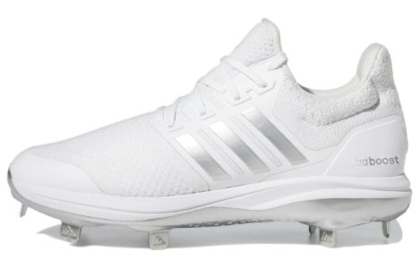 Adidas UltraBoost DNA 5.0 Cleat 'White Silver Metallic' ID9622 sold by KicksCrew