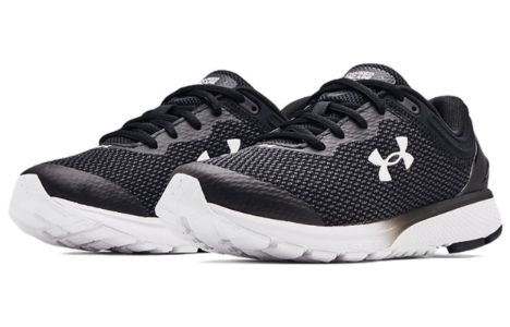 (WMNS) Under Armour Charged Escape 3 D 'Big Logo - Black White' 3024914-001 sold by KicksCrew