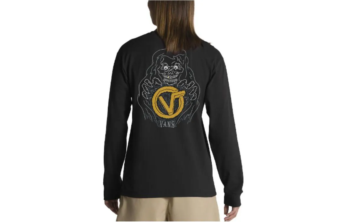 Vans Reapen Long Sleeve T-Shirt 'Black' VN000KGTBLK sold by KicksCrew product image thumbnail 2