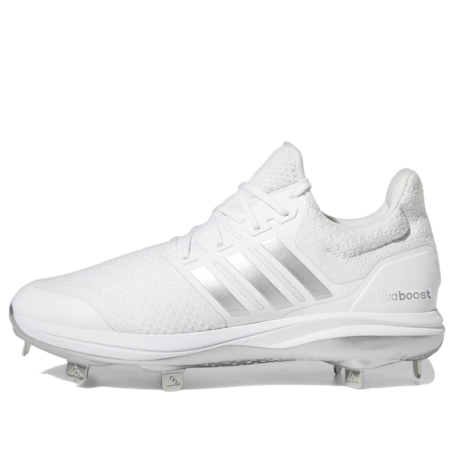 Adidas UltraBoost DNA 5.0 Cleat 'White Silver Metallic' ID9622 sold by KicksCrew