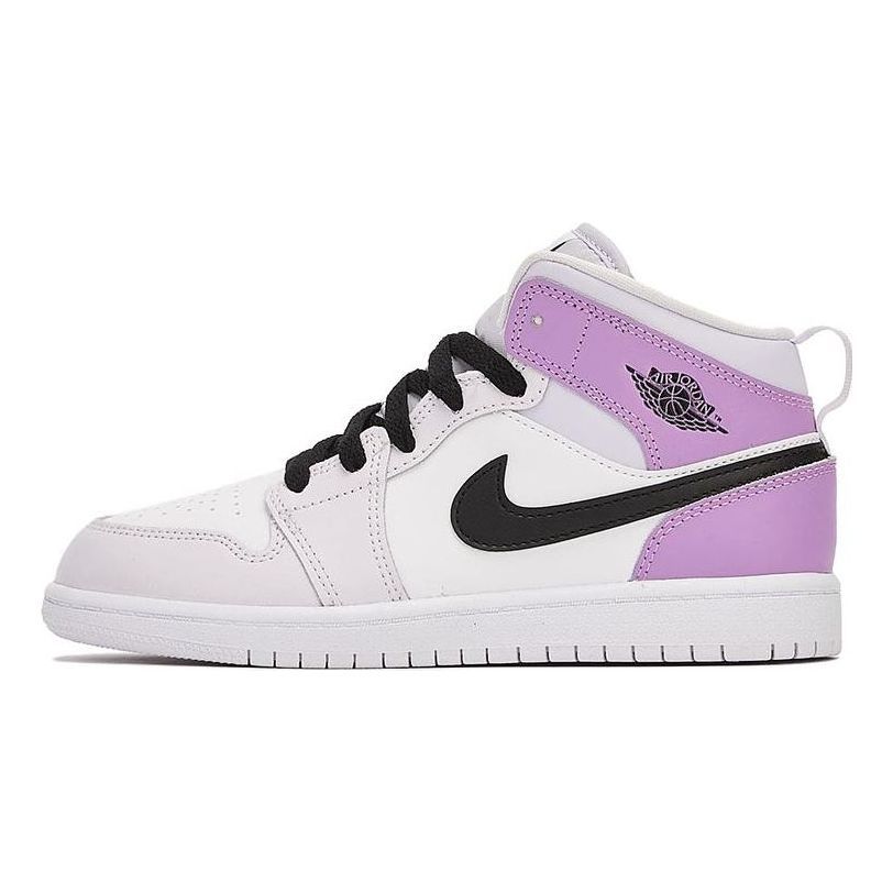(PS) Air Jordan 1 Mid 'Barely Grape' DQ8424-501 sold by KicksCrew