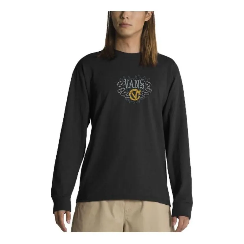 Vans Reapen Long Sleeve T-Shirt 'Black' VN000KGTBLK sold by KicksCrew