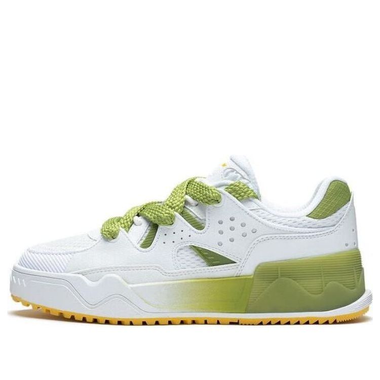 (WMNS) Li-Ning CF Flash Star 2.0 'White Green' AGLT088-3 sold by KicksCrew